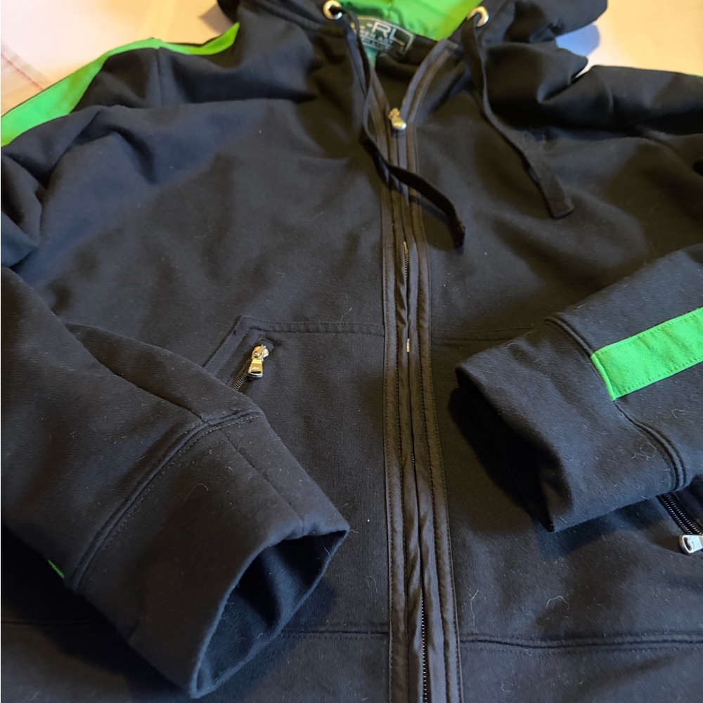 Ralph Lauren Black and Green Jacket